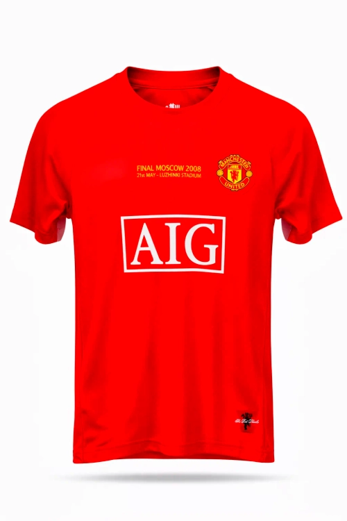 Футбольная футболка Манчестер Юнайтед 2007/2008 Финал ЛЧ