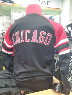 Олимпийка MITCHELL&NESS CHICAGO BLACHAWKS