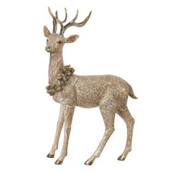 GAEM Фигурка декоративная "Олень", L20,5 W13 H34 см