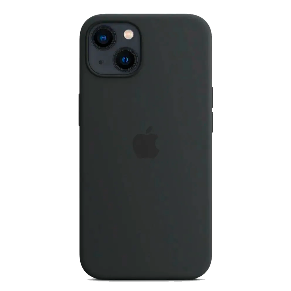Силиконовый чехол с поддержкой MagSafe Apple Silicone Case для iPhone 13 mini, Midnight (Темная ночь)