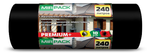 МЕШКИ Д/МУСОРА MIRPACK PREMIUM+ 240Л 45МКМ ЧЕРНЫЕ 10ШТ*10РУЛ