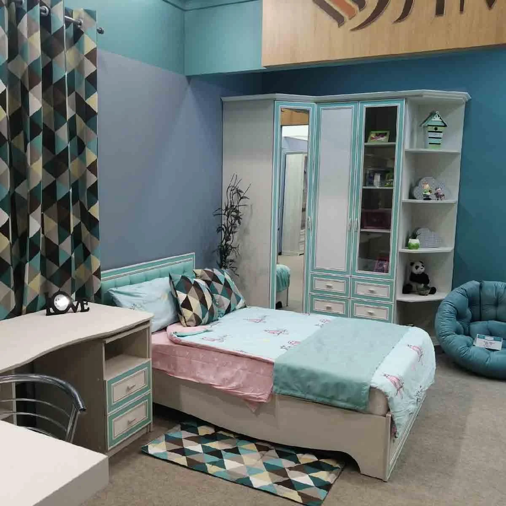 Пенала Миндал 06.25-03 аруша венге/кожа мята