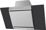 Кухонная вытяжка MAUNFELD Gloria 90 нержавеющая сталь\черное стекло фото 2