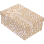 Коробка подарочная «Зимняя радость» 23*16*9,5 см, Шампань