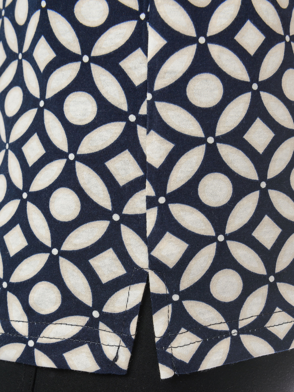 Блузка БЛ-22/синебелый-иллюзия