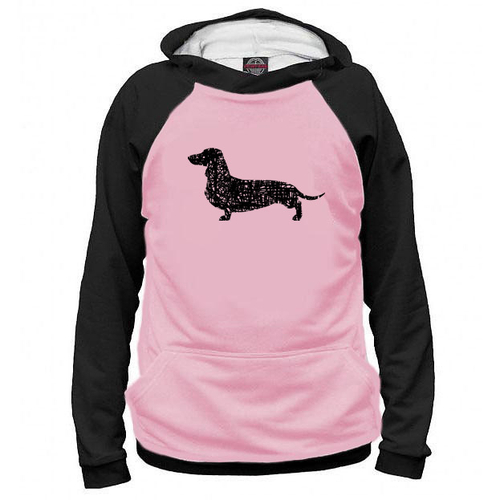 Толстовка  "Гладкошерстная Такса"