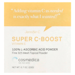 Cosmedica Skincare, Super C-Boost, витамин C, 20 г (0,7 унции)