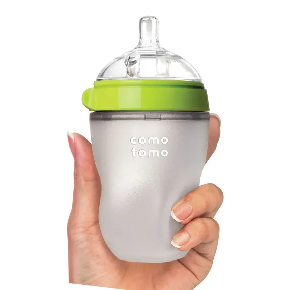 Антиколиковая бутылочка Comotomo 250 мл Зеленый