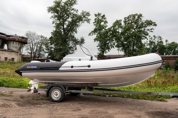 Надувная лодка ProfMarine RIB 550.2 с алюминиевым корпусом (двухконсольный)