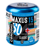 Классические презервативы MAXUS Classic - 15 шт. (Цвет: не задано)