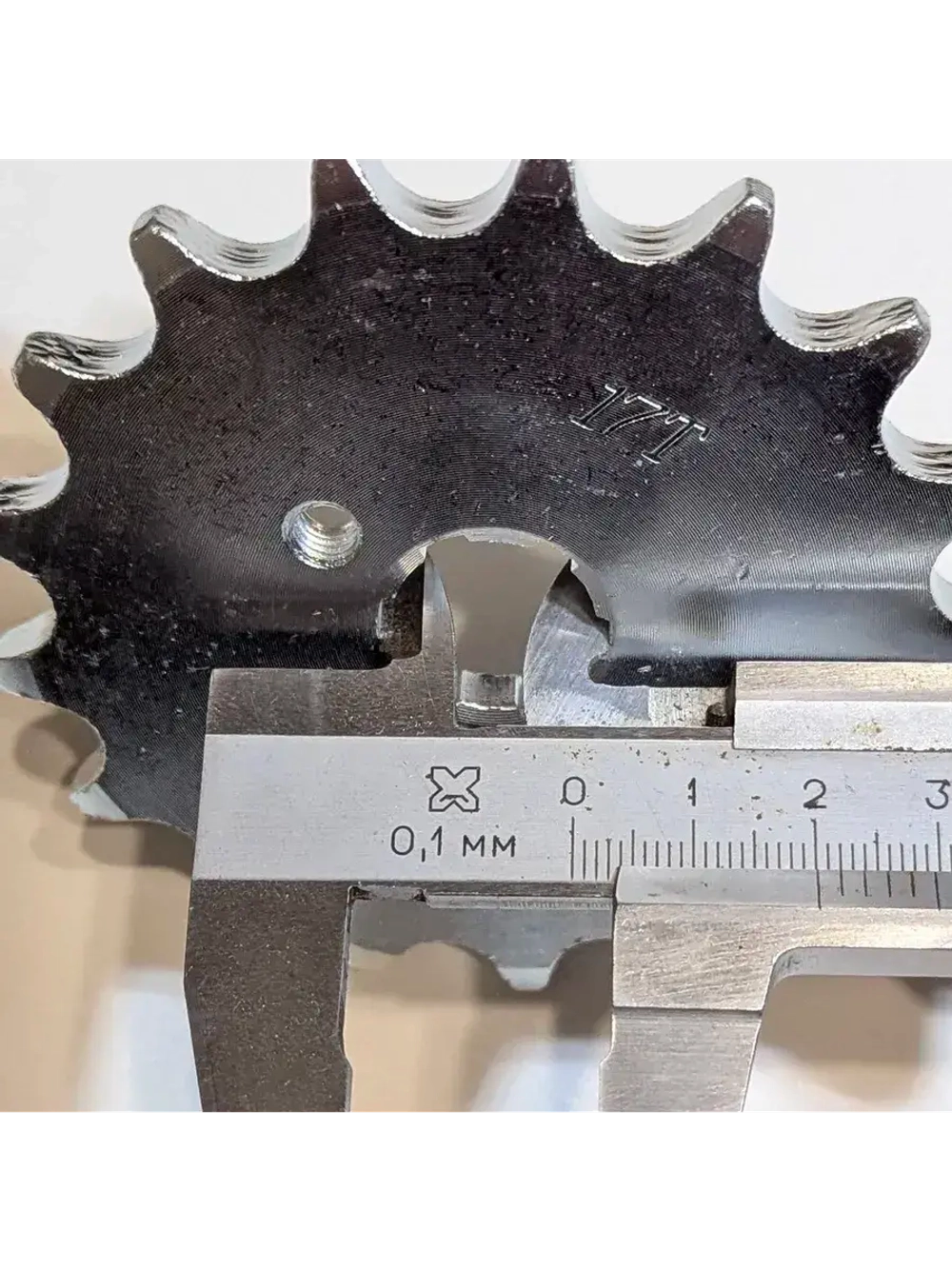 Звезда ведущая (520-17) 20мм сталь