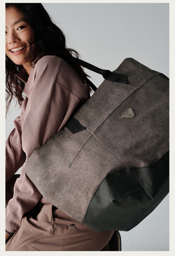 Сумка Nothomme Blue Minimalist Structured Tote Bag Urban Commuter Outdoor Sports Seam Sealing Waterproof Firm Large-Capacity Tote Bag