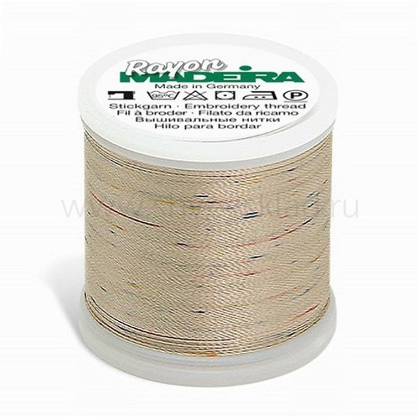 Нитки вышивальные вискоза Madeira Rayon №40, 200 м, цв. 2304, 9840, 5 катушек