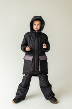 Парка зимняя Sport junior, черная