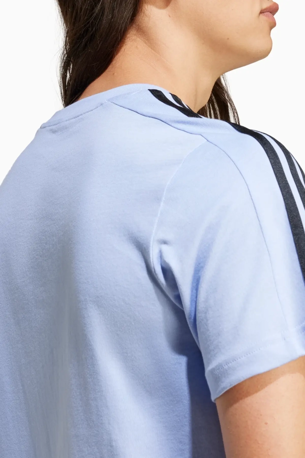 Футболка adidas Essentials Single 3S Tee - синий