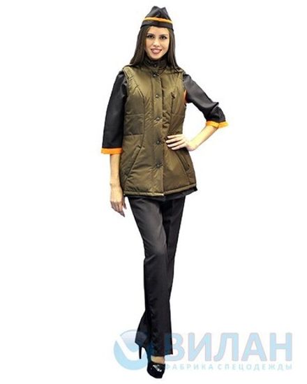 Жилет утепленный женский ЖИЛ.040