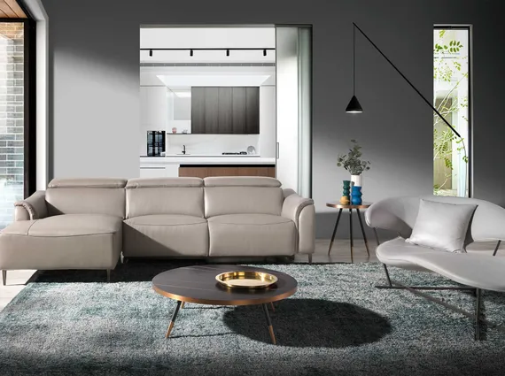 Журнальный столик Angel Cerda 2069, Ø46 см, керамика