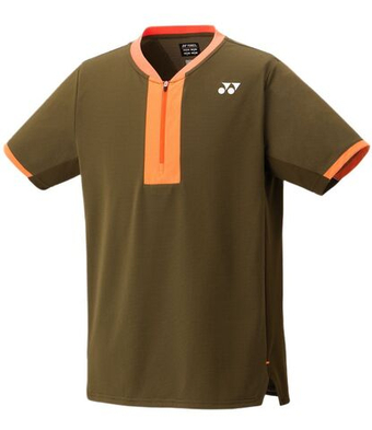 Мужская теннисная футболка Yonex Crew Neck - brown