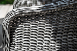 "Фредо" обеденная группа плетеная, цвет графит