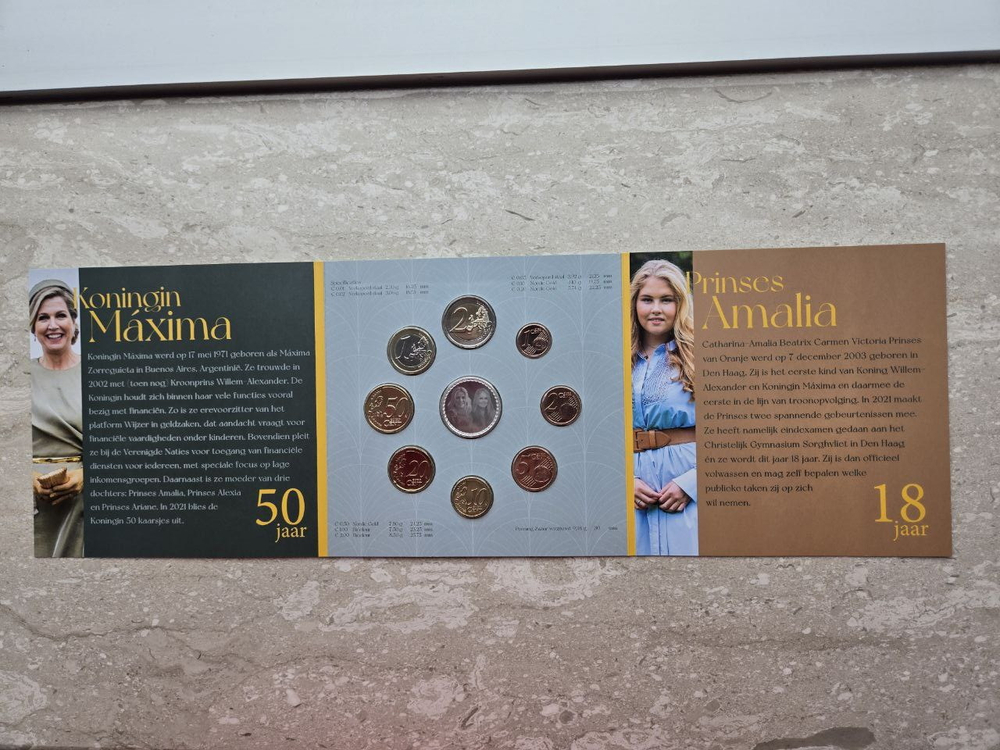 Netherlands 2021 BU Theme Set – Our Queen and Crown Princess