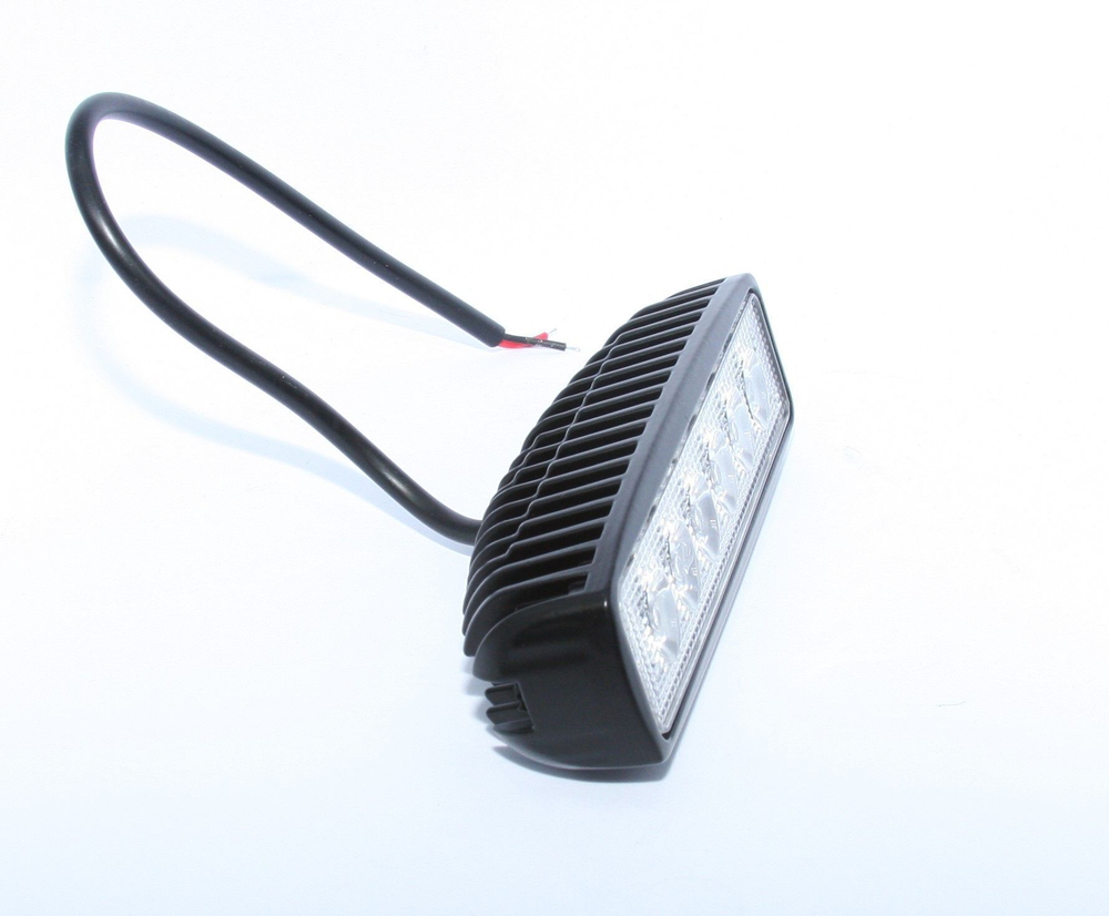 Фара светодиодная 6 диодов 12-24v (150мм х 45мм)