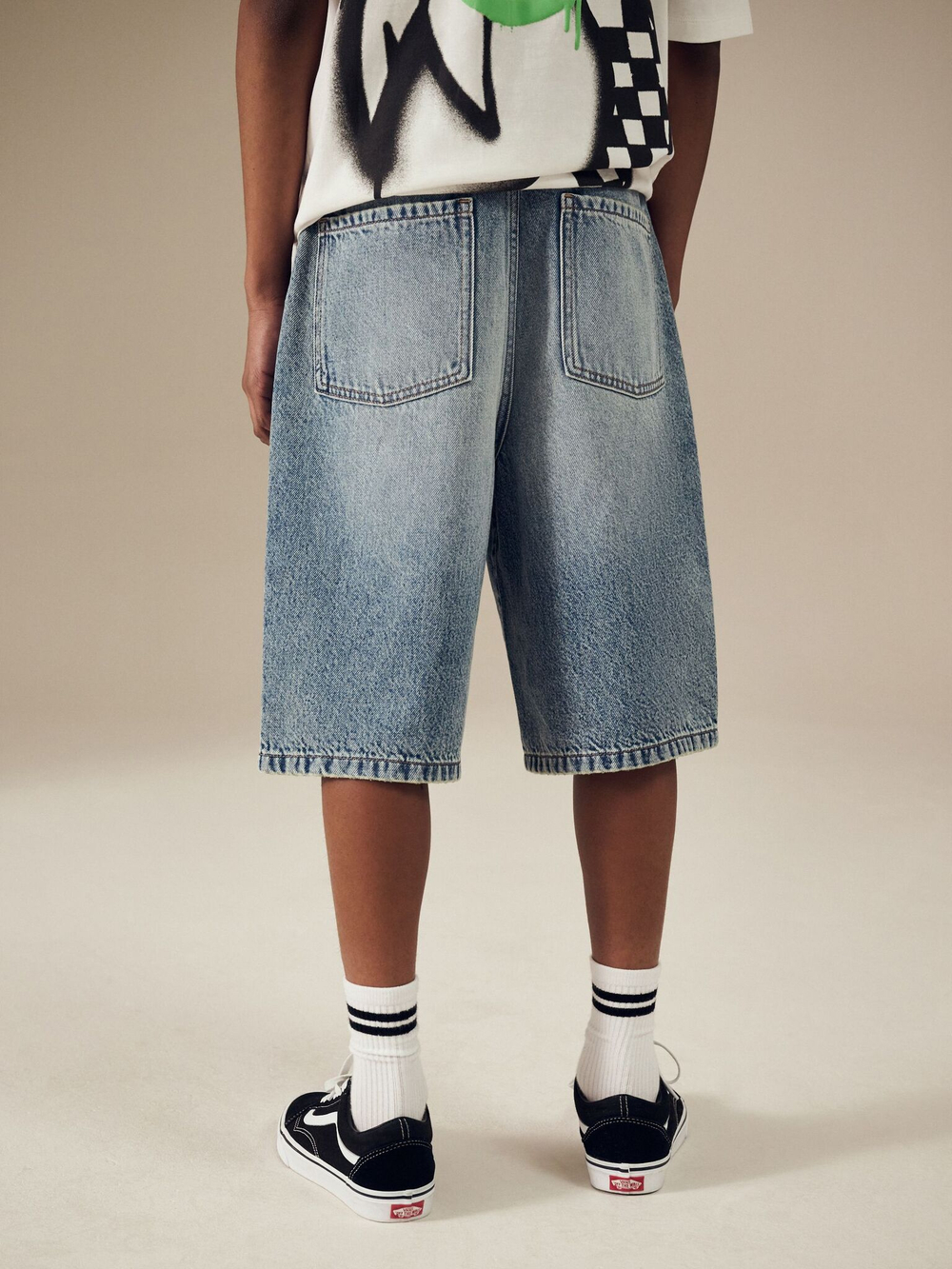 Шорты джинсовые для мальчика Next AC5-638, Синий