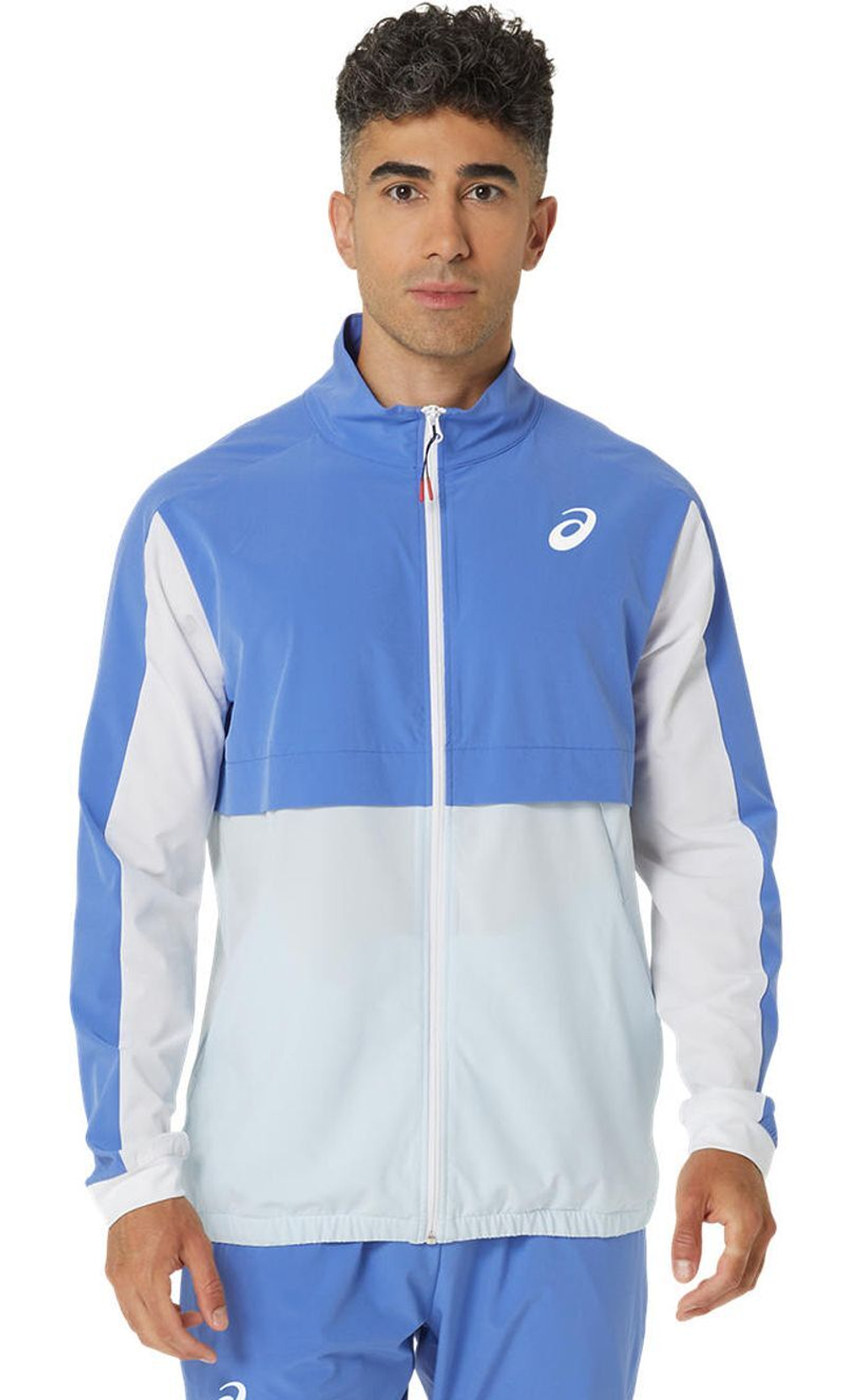 Мужская теннисная кофта Asics Match Jacket - сапфир