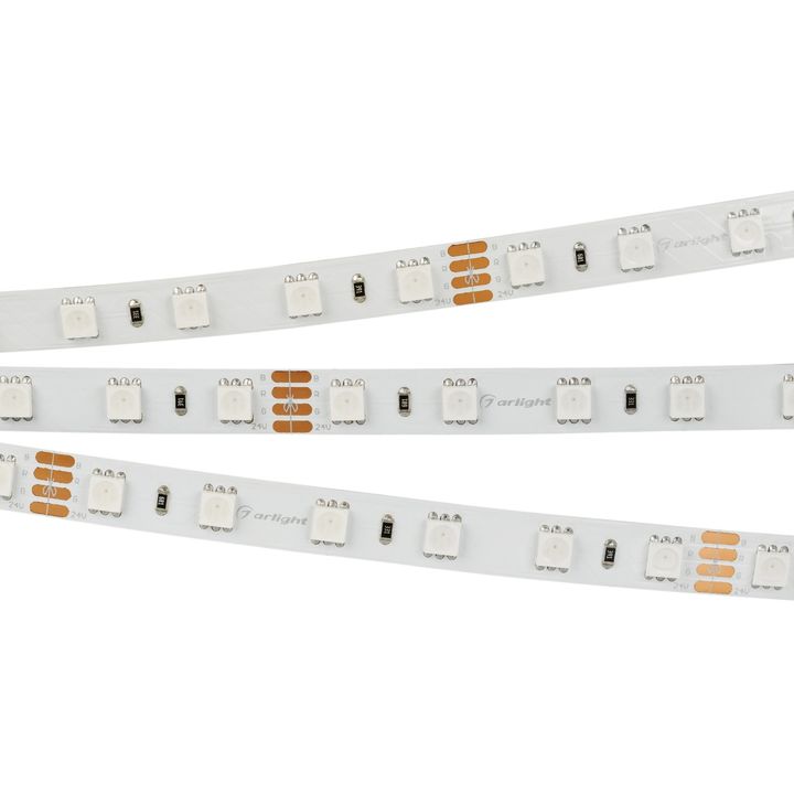 Светодиодная лента Arlight 14,4W/m 60LED/m 5060SMD разноцветный 5M 010367(2)