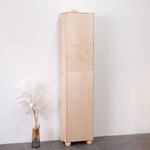 Стеллаж 3 полки Бритта из сосны, с ящиком, 40х32х182