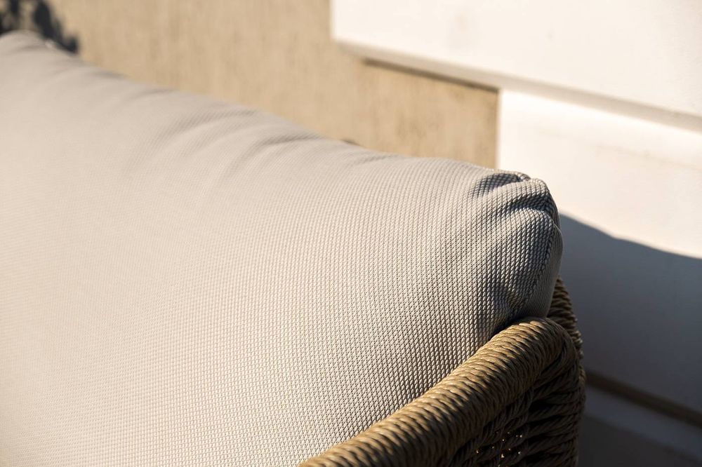 "Аликанте" лаунж-зона из искусственного ротанга, цвет соломенный