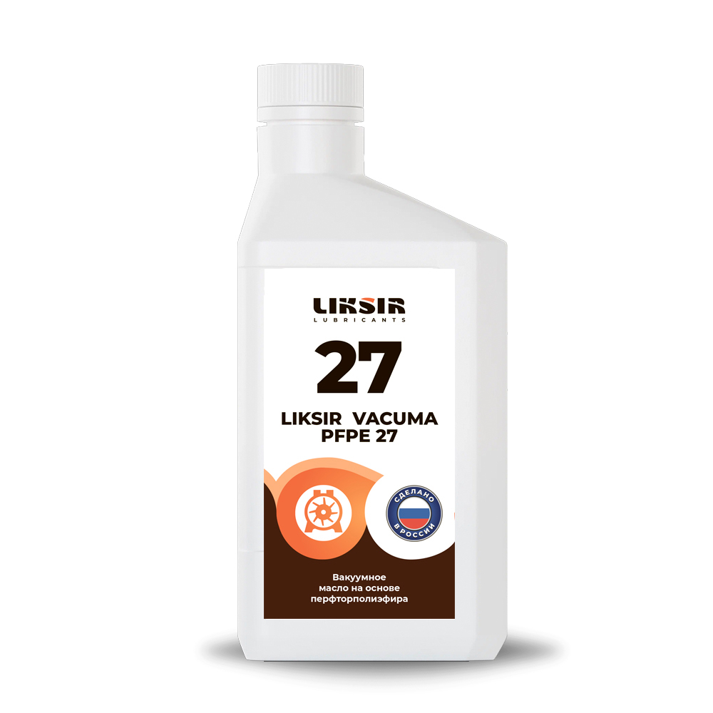 Вакуумное масло LIKSIR VACUMA PFPE 27 на основе перфторполиэфира