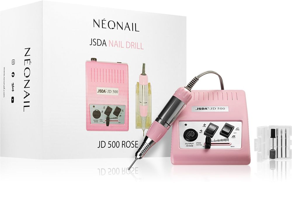 NEONAIL электрическая пилочка для ногтей Nail Drill JSDA-JD 500 Rose