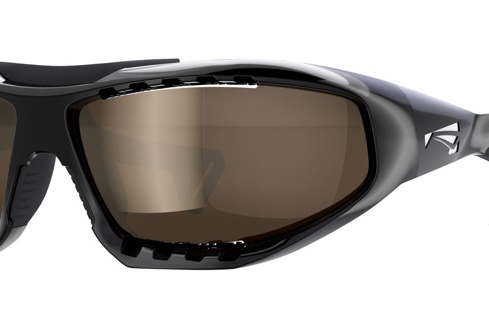 Спортивные очки LiP Surge / Gloss Black - Black / PC Polarized / Brown Lens