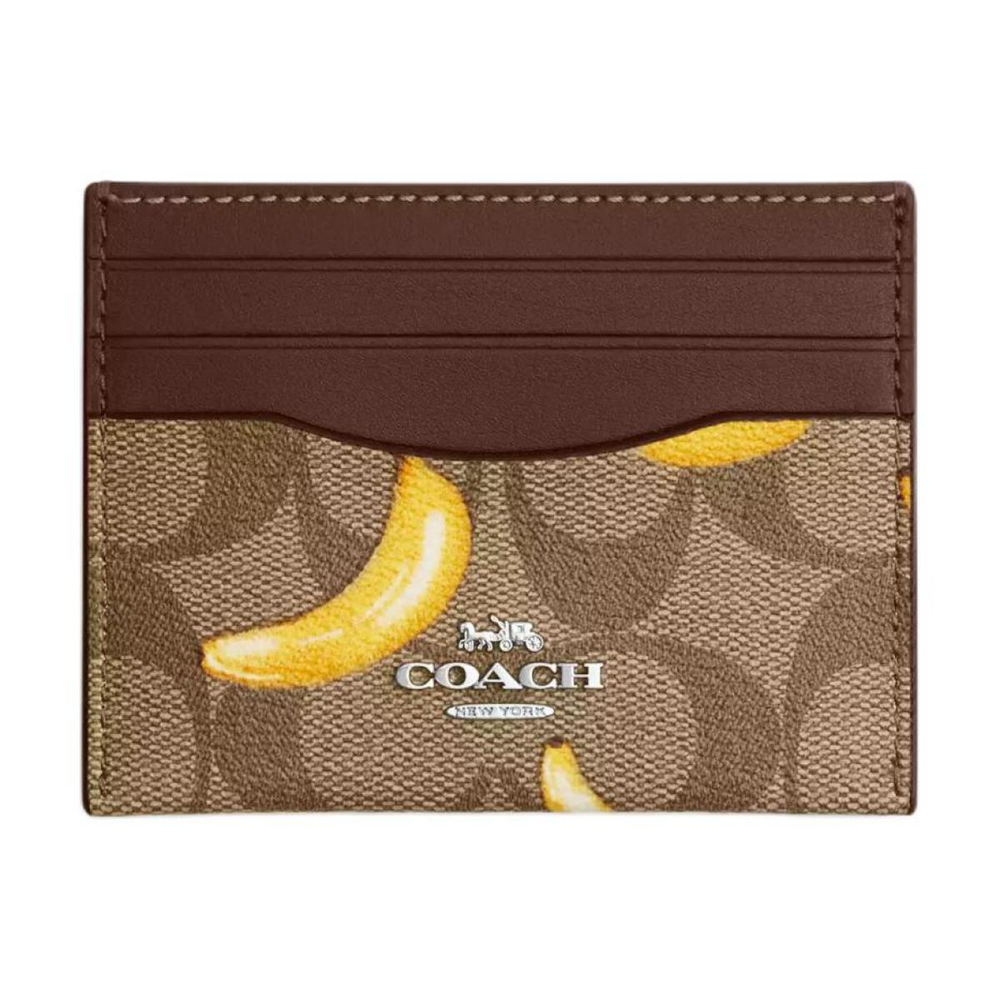 Картхолдеры и кошельки COACH Card Case Slim 10, CR842-SVNM9
