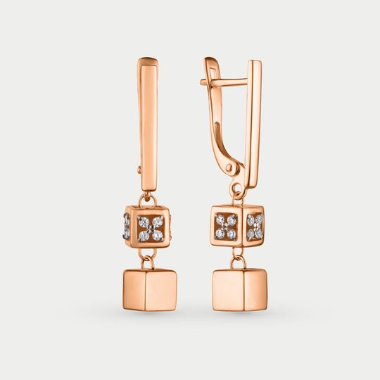 Серьги золотые