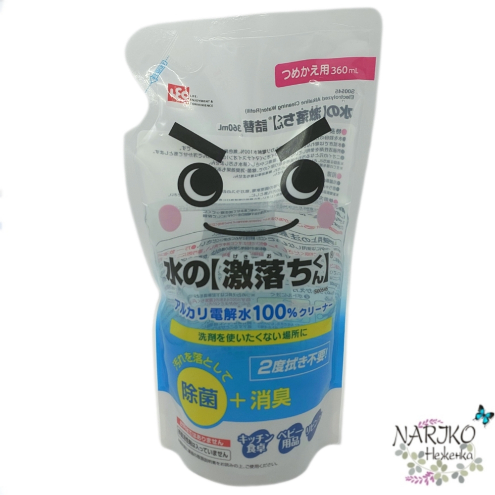 Универсальный спрей-очиститель LEC на основе щелочной воды, мягкая упаковка 360 мл.