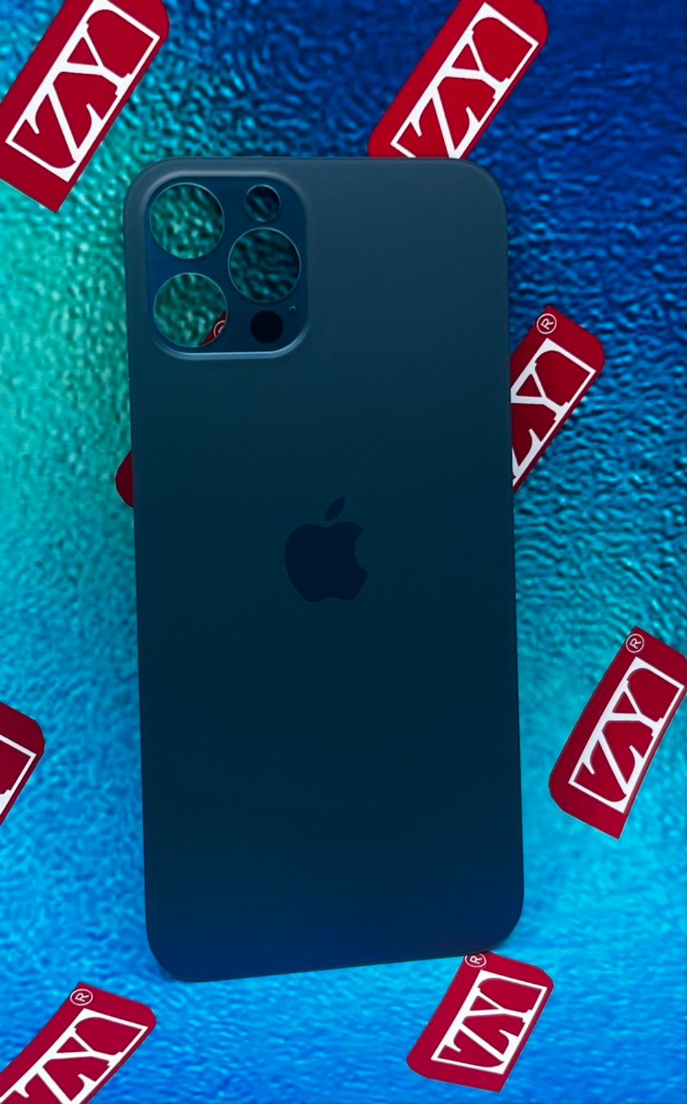 Крышка iPhone 12 Pro Blue/ Синяя ориг