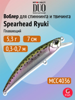 Воблер DUO Spearhead Ryuki 70 F, ASA3146 Gold Perch
