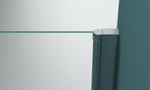 Душевая дверь BelBagno Etna 190 ETNA-B-11-100+90-C-Cr профиль Хром стекло прозрачное
