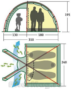 Палатка Alexika Minnesota 3 Luxe Alu---