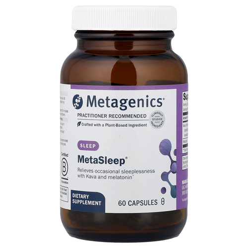 Metagenics, MetaSleep®, 60 капсул