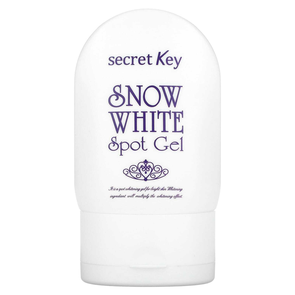 Secret Key, Snow White, гель для отбеливания пятен на коже, 65 г (2,29 унции)