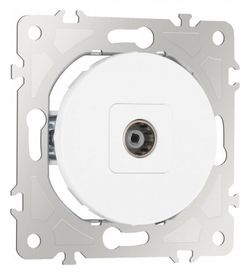 ТВ-розетка без рамки Arte Milano am-202 202.43-1.white