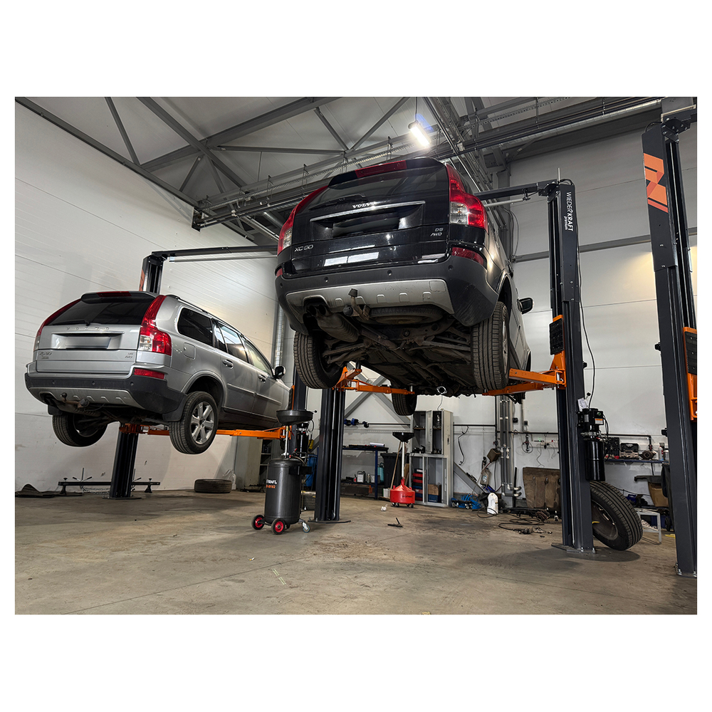 WDK-526 Подъемник двухстоечный с верхней синхронизацией 4,2 тонны, одност. разбл., 380В