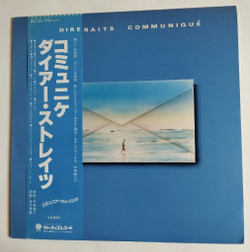 Винтажная виниловая пластинка LP Dire Straits Communique (Japan 1979) (Obi)