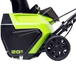 Greenworks GD60PSTK5 60В аккумуляторный снегоуборщик (1 x 5 Ач, ЗУ) ковш 51 см, выброс 6 м 2602907UG