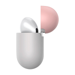 Чехол для Apple AirPods Pro Baseus Super Thin Silica Gel Case - Pink+Grey