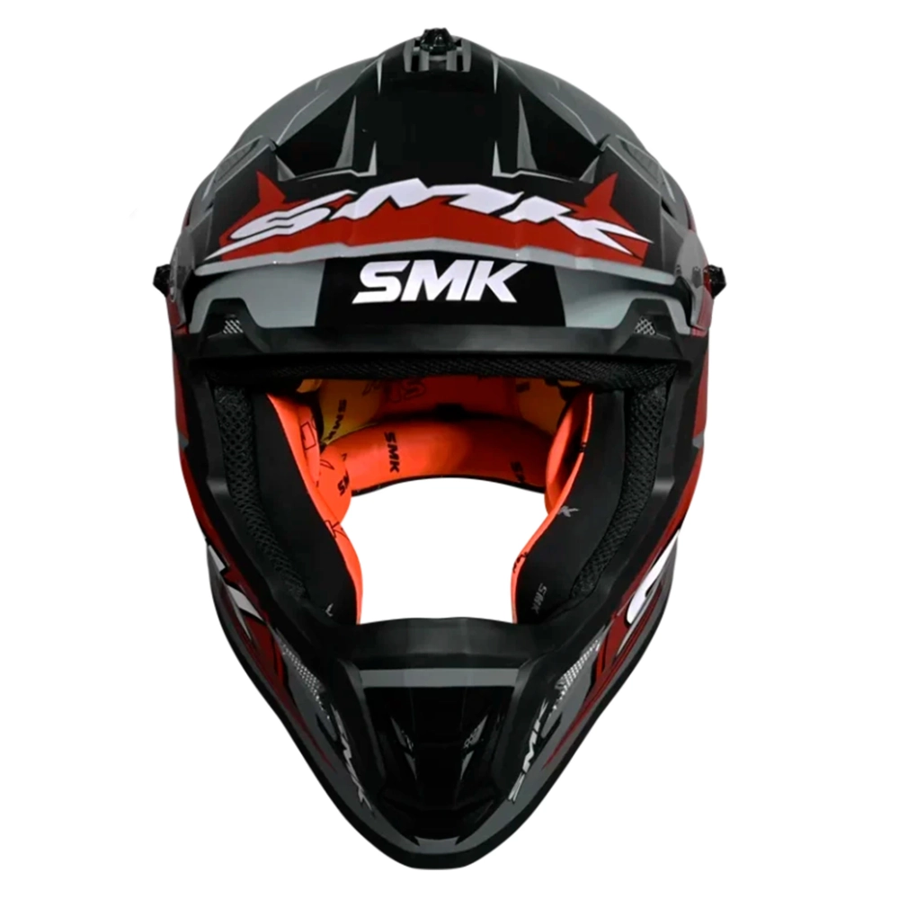 Шлем SMK ALLTERRA MAVERIX, цвет серый/красный (2XL)