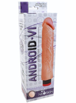 Вибромассажёр неоскин в коробке ANDROID VI Long (Цвет: телесный)