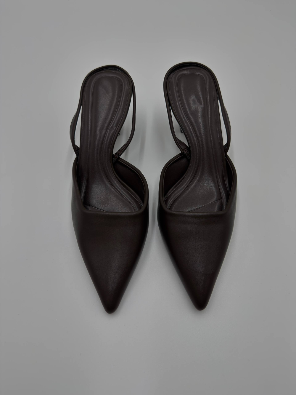 Туфли женские экокожа/текстиль арт. 86-20 цвет "коричнево-бордовый"